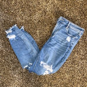 American Eagle high-rise jegging size 14 short